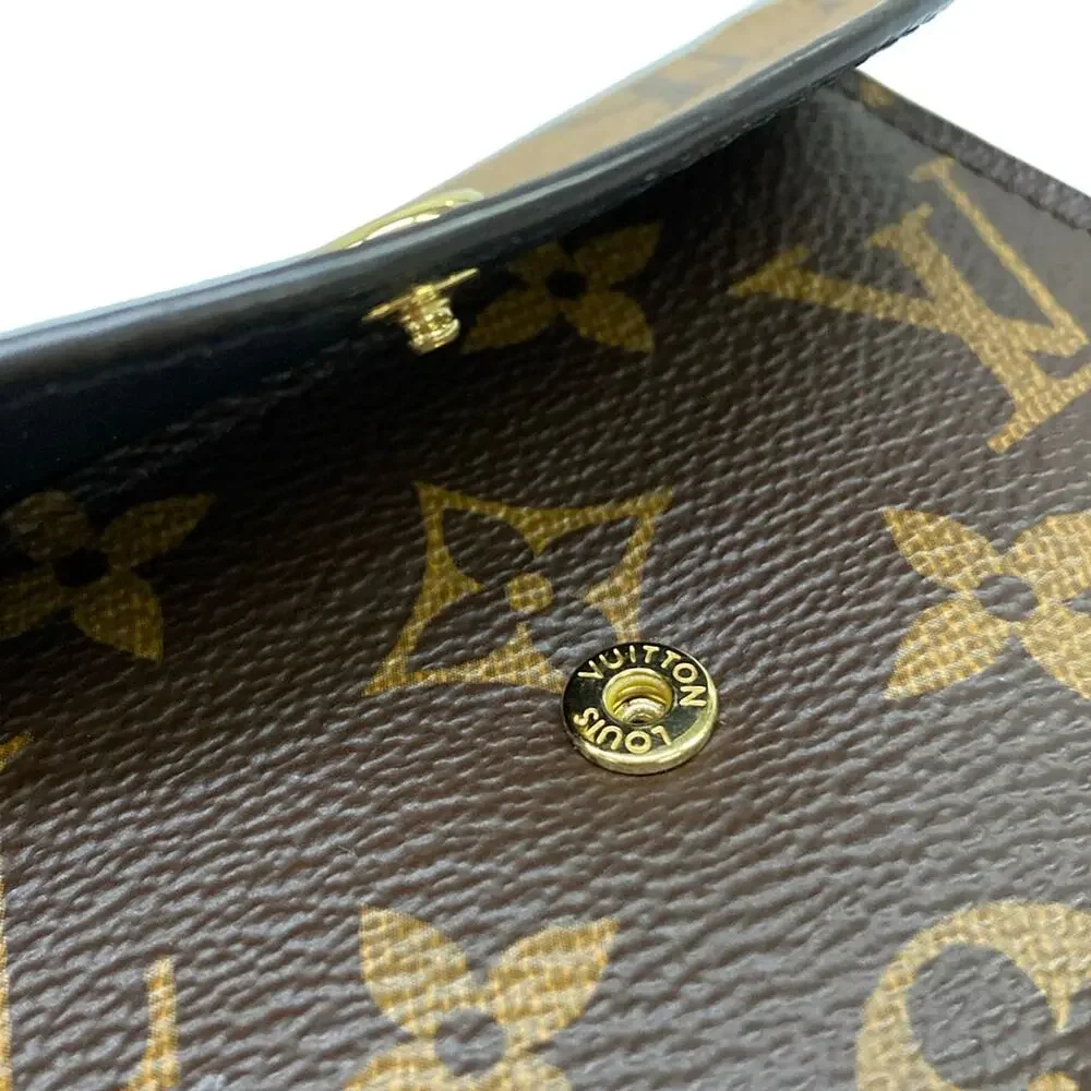 Louis Vuitton Porte Monnaie Rosalie Monogram Reverse Coin Case M82333 Monogram